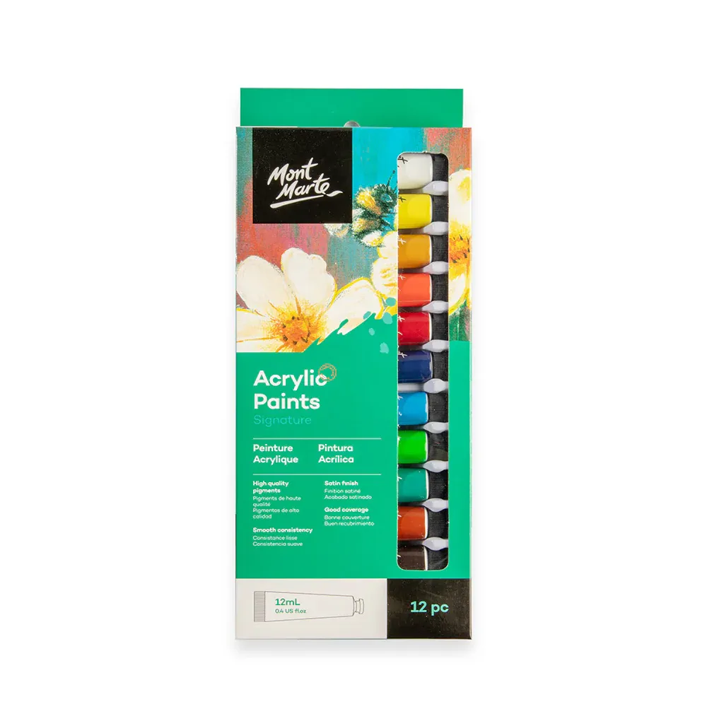 Signature Acrylic Paint Set 12 X 12 ml