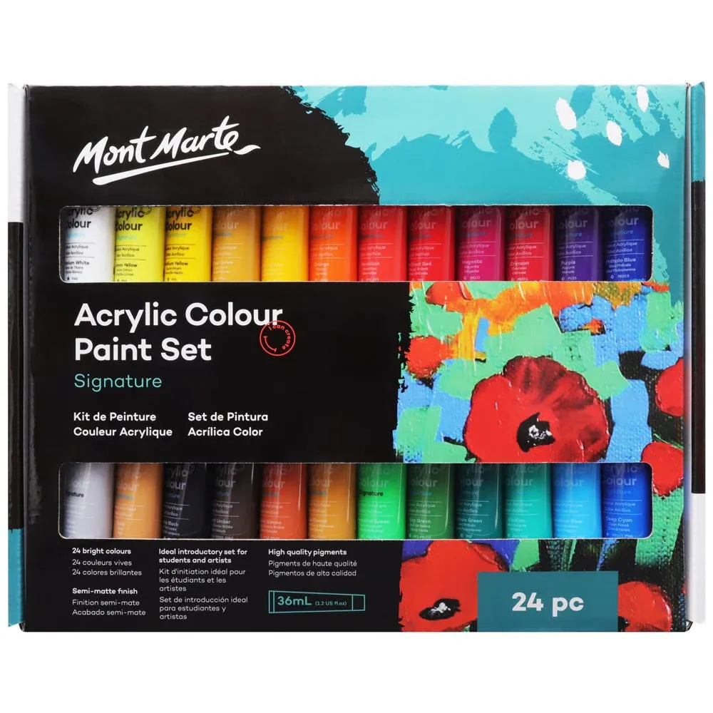 Signature Acrylic Paint Set 24 X 36 ml