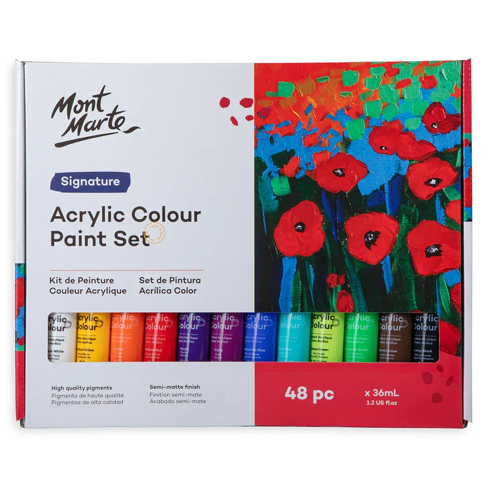 Signature Acrylic Paint Set 48 X 36 ml