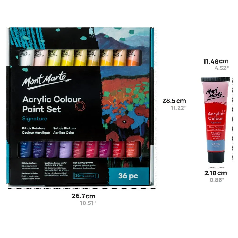 Signature Acrylic Paint Set 36 X 36 ml