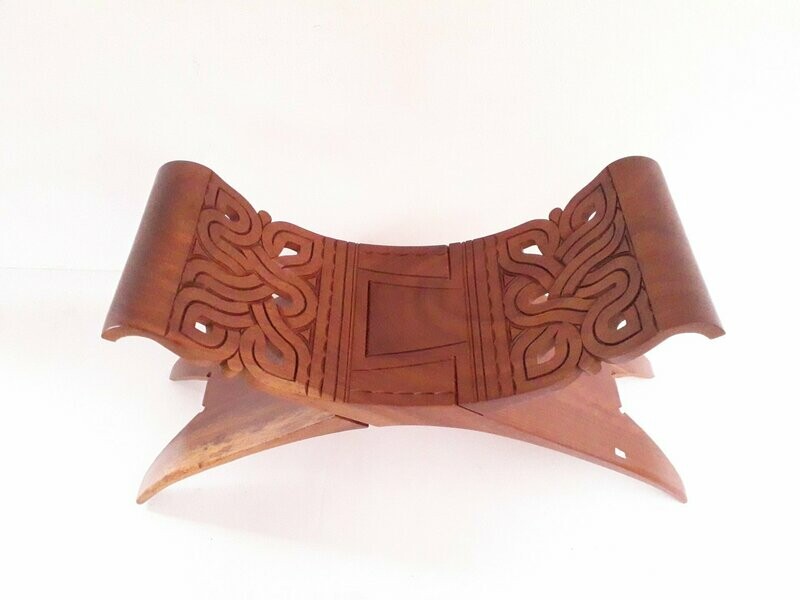 banc sculpté tembée angélique