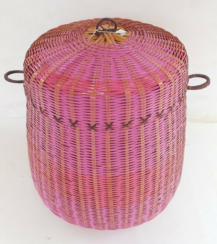 panier géant rose