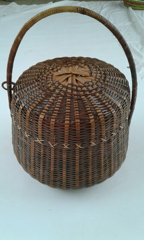 panier à once marron