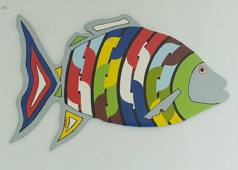 tableau tembée poisson tranquilité paissible