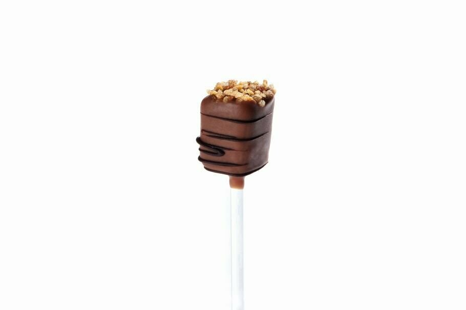 Lolly Salzkaramell mit Mandeln und Vollmilchschokolade (VPE 10)