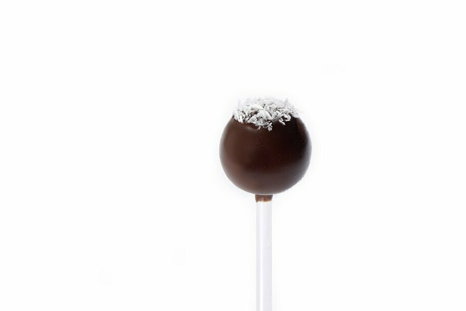 Lolly Kokos Crème Brûlée mit Bitterschokolade (VPE 10)