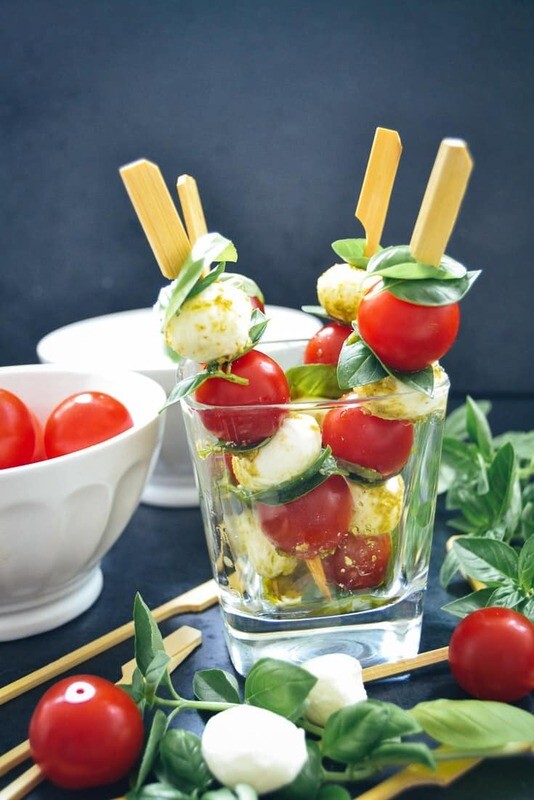 Tomaten-Mozzarella-Spieße 30g