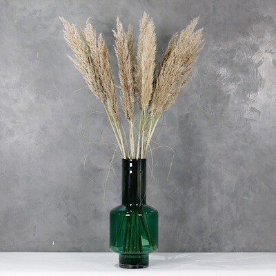 Pampas grass vase 1