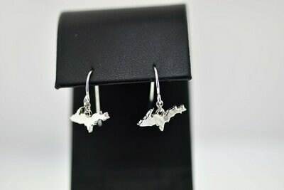 Sterling Silver UP Dangle Earrings