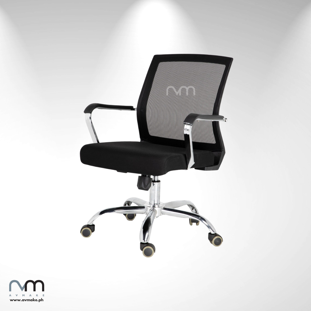 Executive Medium Back Mesh Chair with Armrest