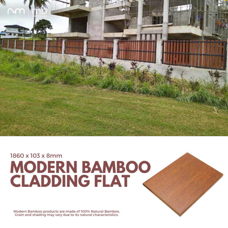 Modern Bamboo Cladding Flat
