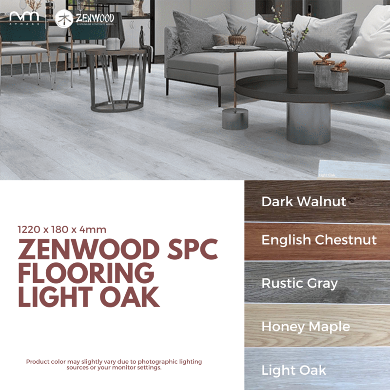 Zenwood SPC Flooring Light Oak