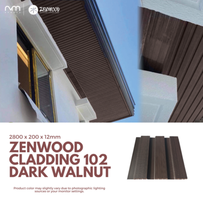 Zenwood Cladding 102 Dark Walnut