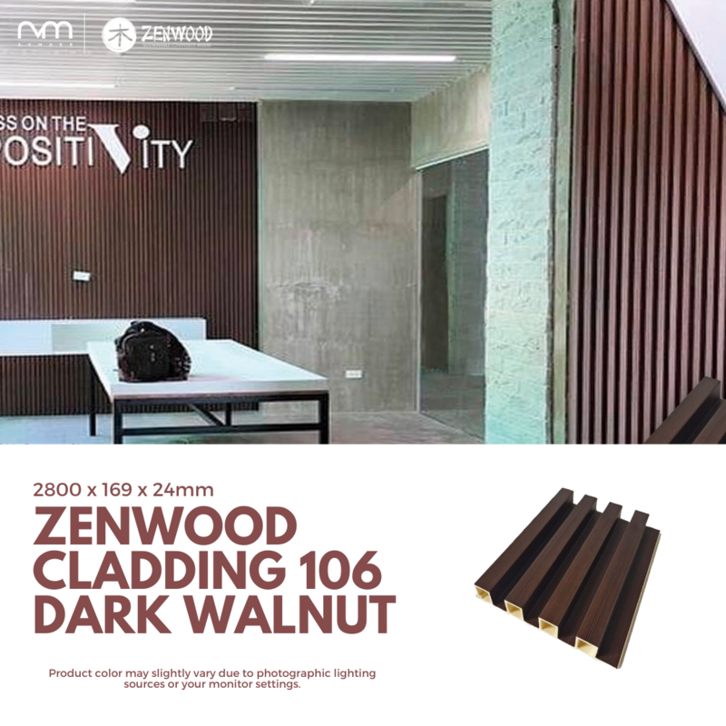Zenwood Cladding 106 Dark Walnut