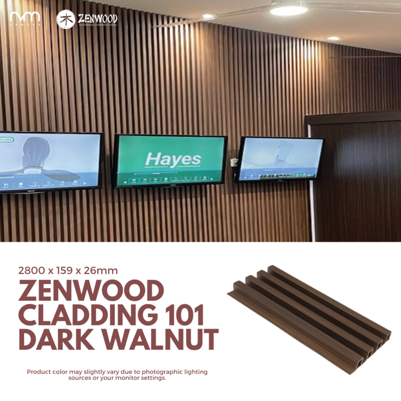 Zenwood Cladding 101 Dark Walnut