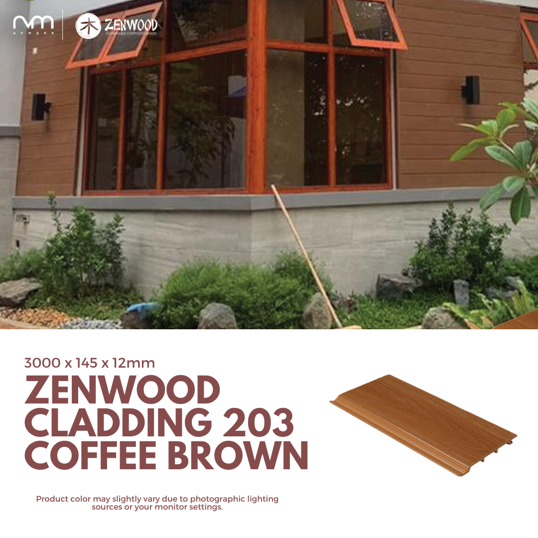Zenwood Cladding 203 Coffee Brown