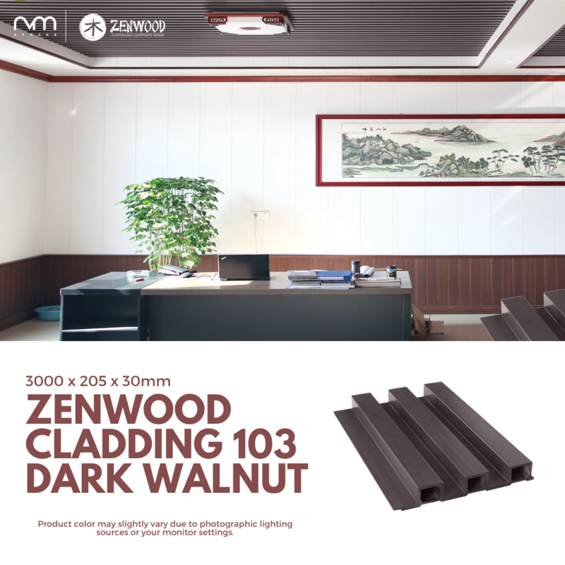 Zenwood Cladding 103 Dark Walnut