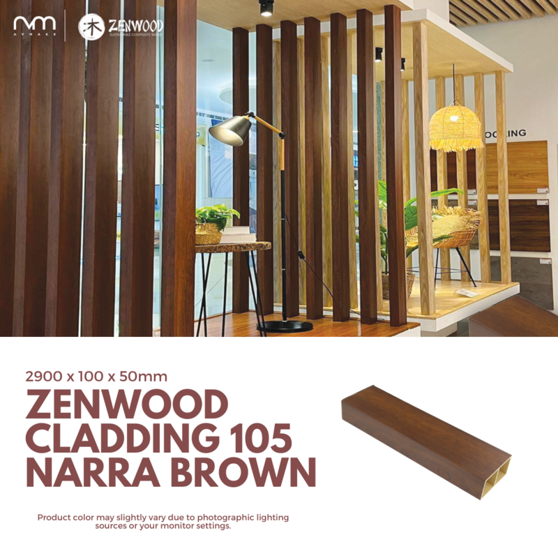 Zenwood Cladding 105 Narra Brown