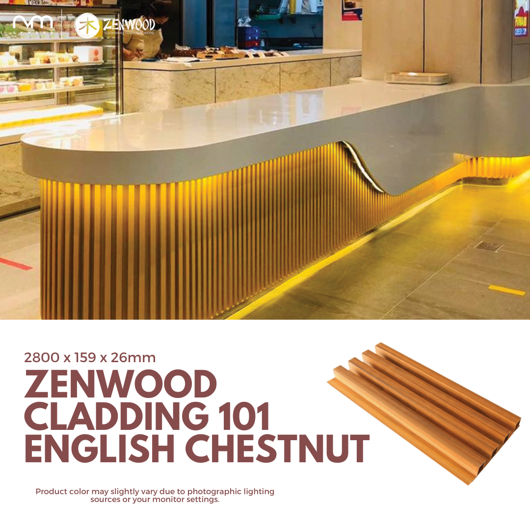 Zenwood Cladding 101 English Chestnut