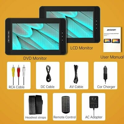 Dual Screen DVD Player