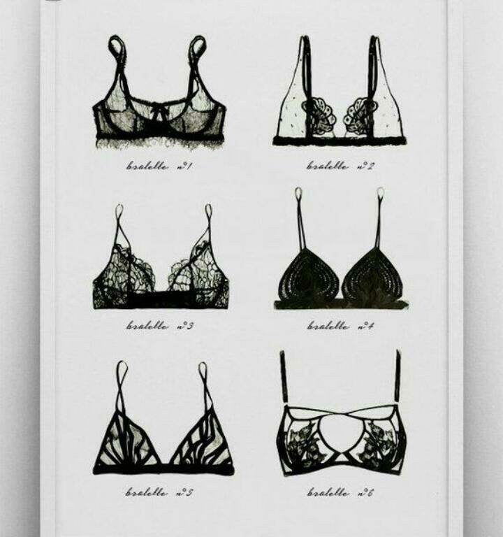 brallete tipo b/ type b bralette