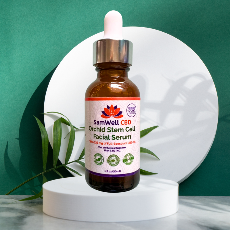 CBD Orchid Stem Cell Facial Serum