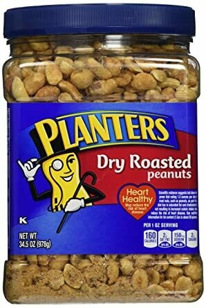 Mani Salado Rostizado (cacahuates) Planters (Dry Roasted) 34.5 onzas