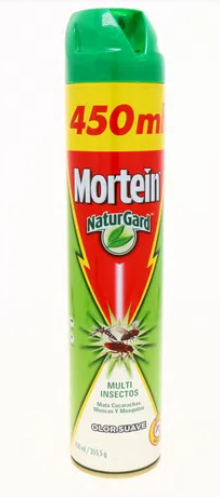 Mortein Multi Insectos Olor Suave 450 ml