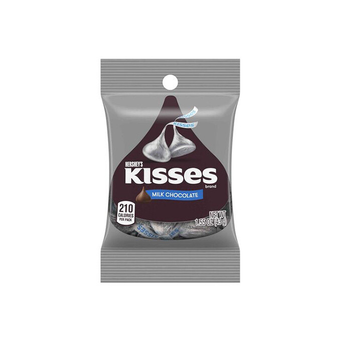 Hershey's Kisses Milk Chocolate 10 Unidades