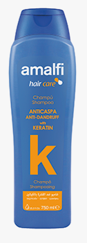 Shampoo AntiCaspa Keratina AMALFI  750ml