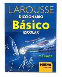 Diccionario Basico Escolar Español 1075 Larousse