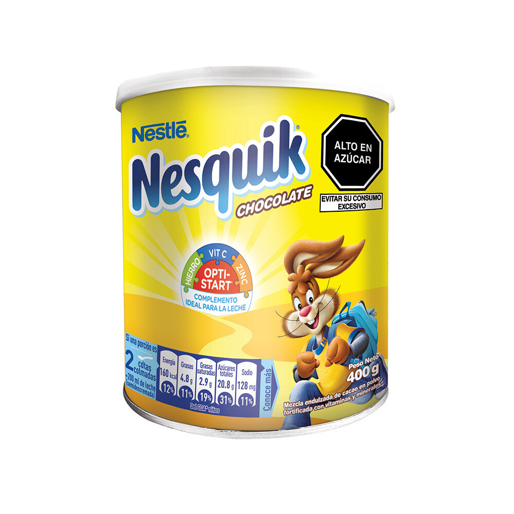 Nesquik Chocolate en polvo Lata 400gr