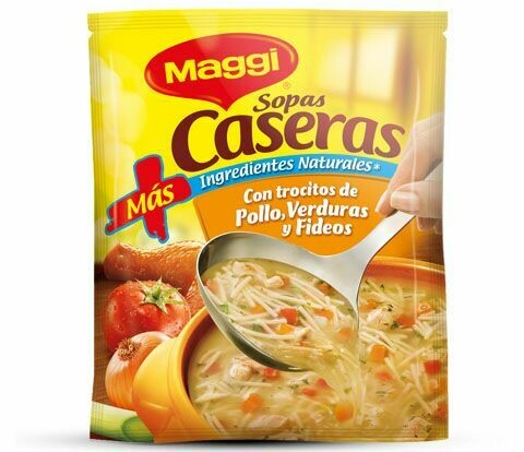 Maggi Sopa Pollo Vegetales 185gr