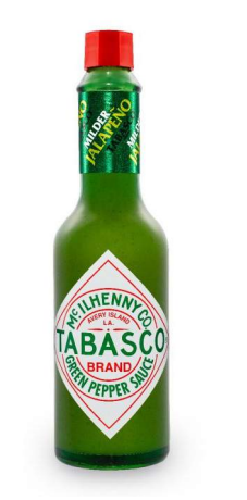 Tabasco Chile Green Pepper Mild 150ml/5oz