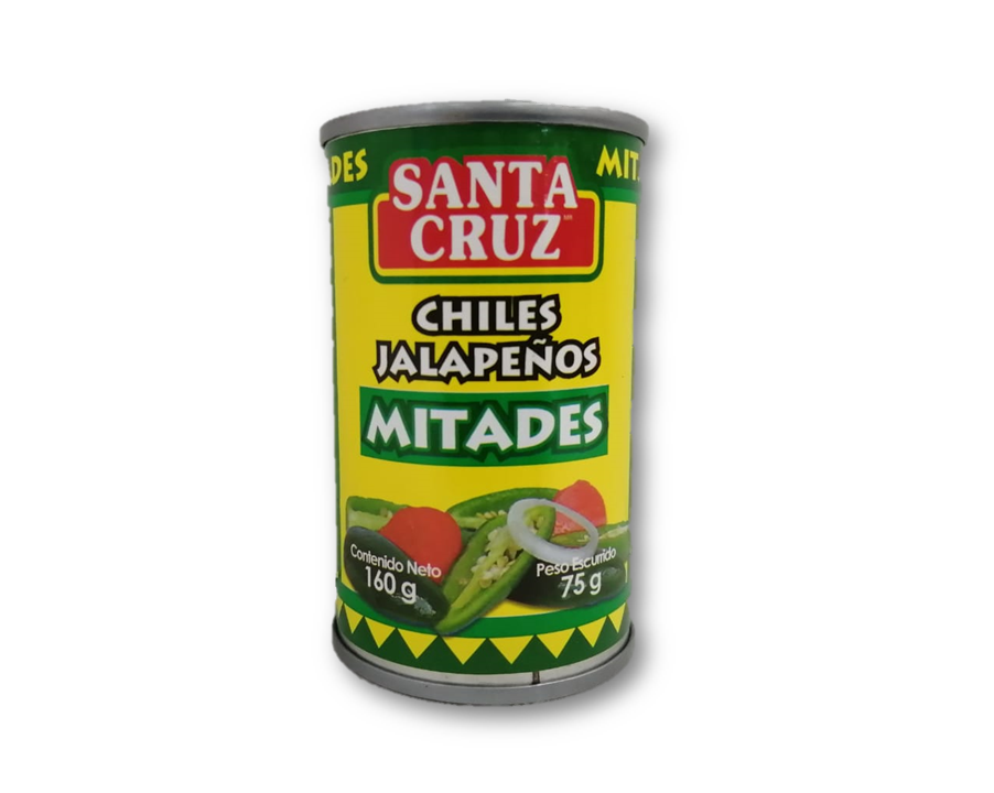Chiles Jalapeños Mitades 160gr