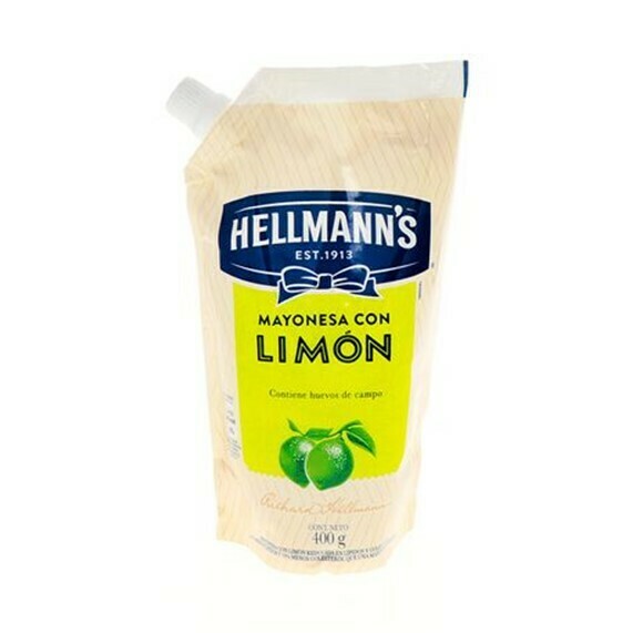 Mayonesa Hellmann's con Limon Doypack 400gr