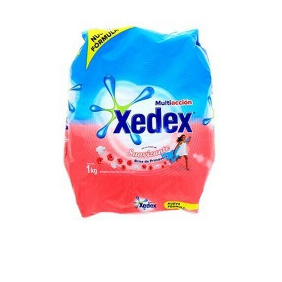 Detergente Xedex en Polvo  Suavizante B Primavera 1Kg