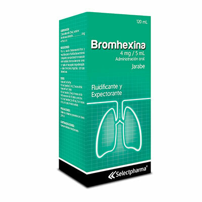 Bromhexina -SP 4mg/5ml 120ml
