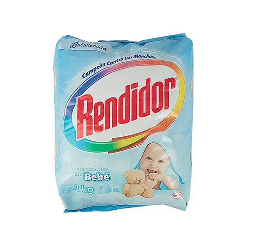 Detergente Rendidor en Polvo Bebe 1000g
