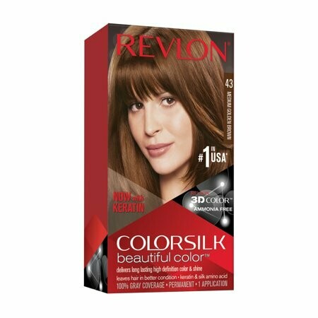 Tinte de Pelo Revlon Colorsilk Castaño Medio Dorado 43