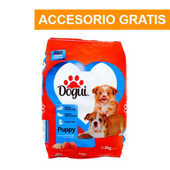 Promoción Dogui Cachorro 18.1Kg + Accesorio Gratis