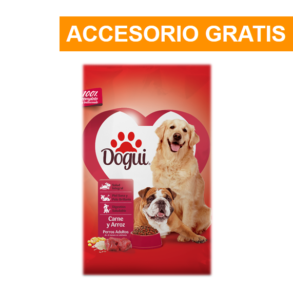 Promoción Dogui Carne Y Arroz 18.1Kg + Accesorio Gratis