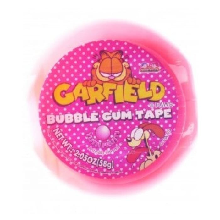 Kidsmania Garfield Bubble Gum Strawberry 58gt
