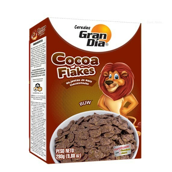 Cereal Gran Dia Cocoa Flakes 280G