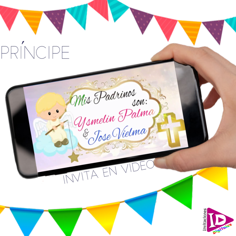 Tarjeta de Bautizo