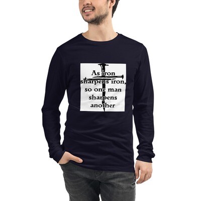 Iron Sharpens Iron Unisex Long Sleeve Tee