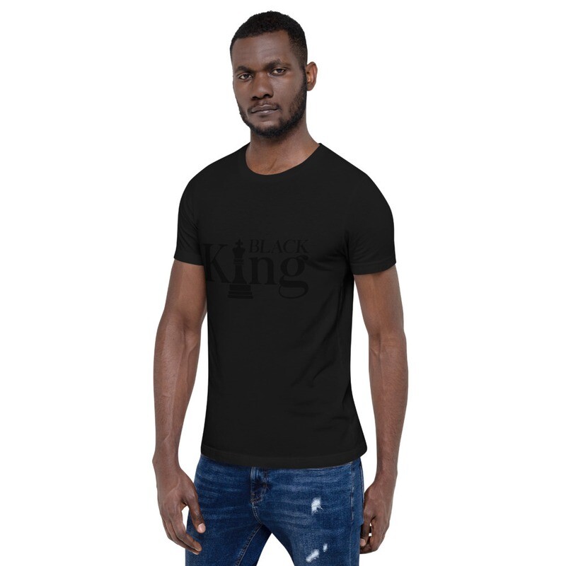Black King Short-Sleeve Unisex T-Shirt