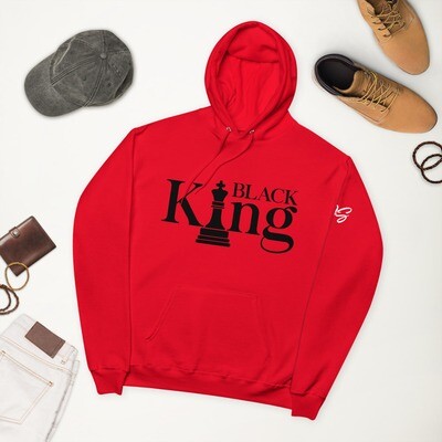 Black King Unisex fleece hoodie