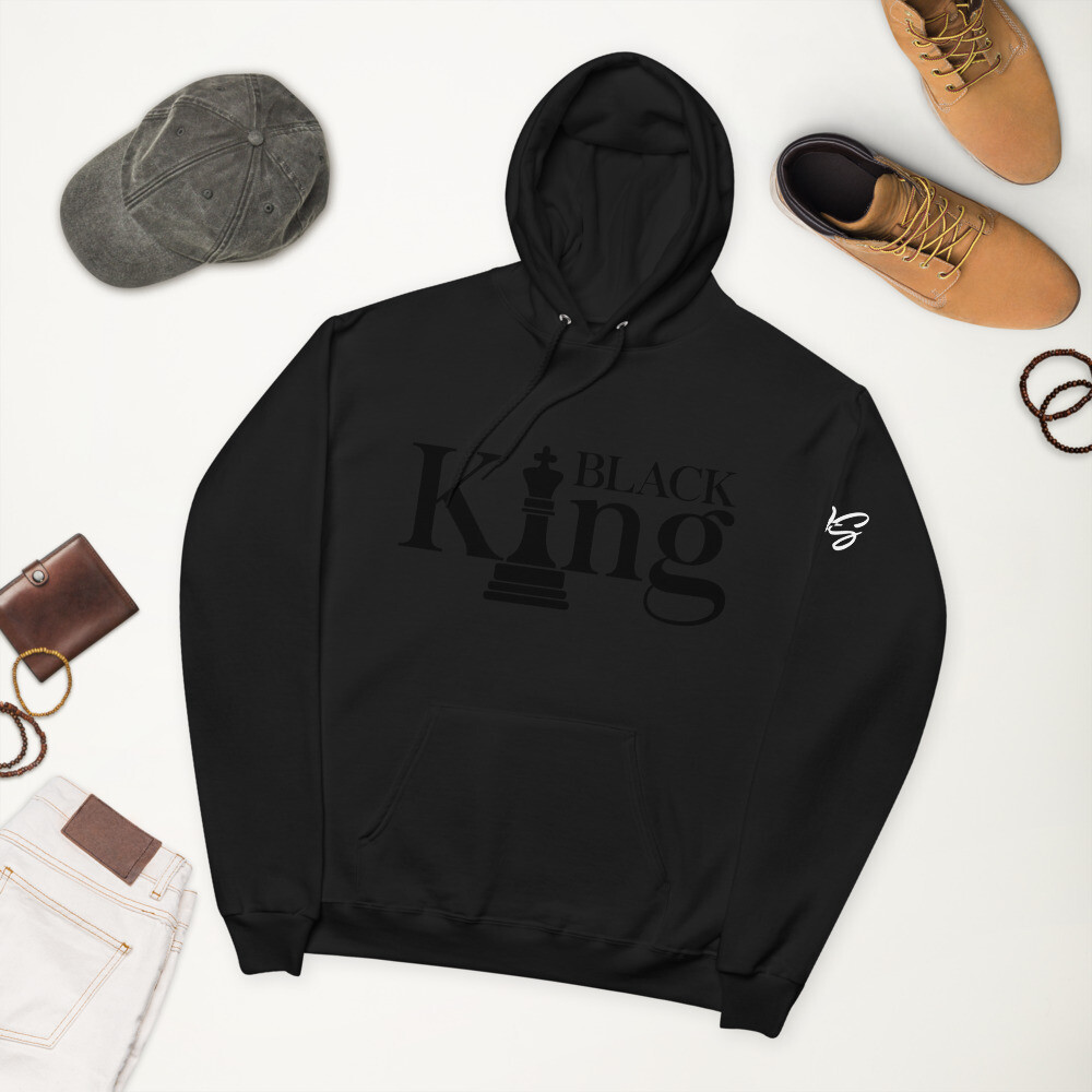Black King Unisex fleece hoodie