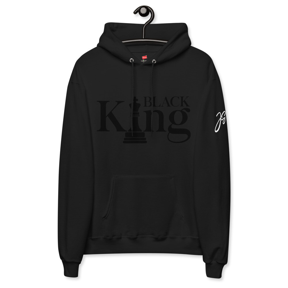 Black King Unisex fleece hoodie